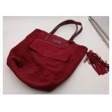 Mila Los Angeles Suede Bucket Bag Tote