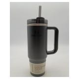 NEW Blk Stanley 30oz Stainless Steel Drink Tumbler