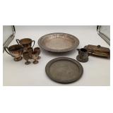 Madison Heavy Silverplate Cream Sugar Wine Silver