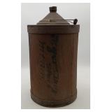 Mt Airy Maryland Wood Metal kerosene Fuel Can