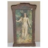 Pocahontas Indian Painting Circa 1909 ARTWORK