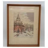 Maryland State House Annapolis Framed Print