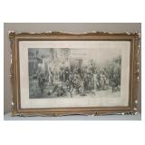The Queen Of Sheba's Visit To King Soloman Artwork