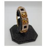 Swaroski Crystal Costume Lepord Bracelet