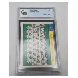 1961 Giants Team Baseball Card GRADED VG-EX4