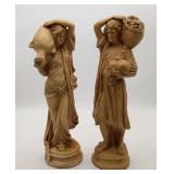 Vintage ESCO NY Figural Statues