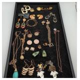 Enamel Earrings Necklaces Dior Jewelry LOT