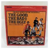 Soundtrack Vinyl Record: Good the Bad & the Ugly