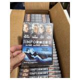 Sealed Bulk NOS DVD Lot: Informers QTY 30