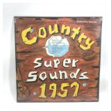 Sealed Vinyl Record:  1957 Country Super Sounds