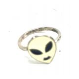 Vintage Alien Head Small Gumball Ring