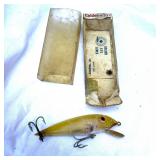 Vintage Fishing Lure Gudebrod Golden Eye Maverick