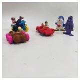 Vintage Fast Food Toy Lot: Flintstones +