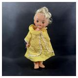 Vintage Doll Blonde Hair Blue Eyes