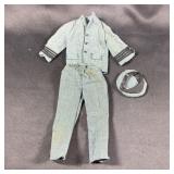 Vintage Doll Clothes G.I. Joe United Airlines Type