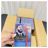 Sealed NOS DVD Bulk Box Lot: Pavarotti Xmas