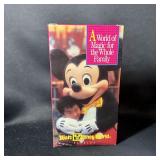 Vintage Disney World VHS Vacation Tape