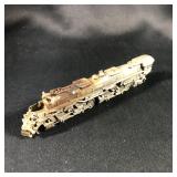 Danbury Mint Mini Pewter Locomotive Train