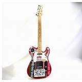 Electric Guitar: Punk Rock Sticker Tele Squier