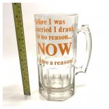 Vintage Whimsical Beer Mug LARGE