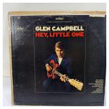 Vinyl Record: Glen Campbell Hey, Little One