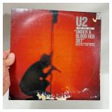 Vinyl Record U2 Live Under a Blood Red Sky