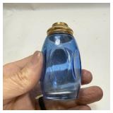Vintage Blue Powder Bottle