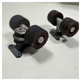 Vintage Nash Skateboard Trucks and Wheels