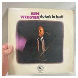 Jazz Vinyl Record Ben Webster Duke's in Bed