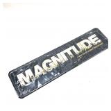 Metal Dorm Sign: Magnitude Vape Pens