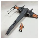 Star Wars: X-Wing & Action Figure Lot AS-IS