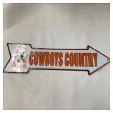 Metal Man Cave Sign OSU Cowboys