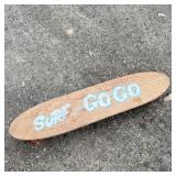 Vintage Clay Wheel 60's Skateboard Union Surfer
