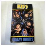 VHS Tape Kiss (band) Crazy Nghts