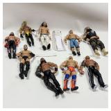 Action Figure Lot: WWF Wrestlers