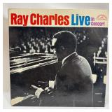 Vinyl Record: Ray Charles Live