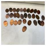 Universal Studios Elongated Smooshed Penny Lot