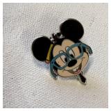 Disney Pin Teal Glasses Mickey Mouse