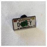 Disney Pin PIXIE Tinker Bell License Plate