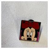 Disney Pin Minnie Mouse Square