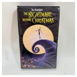 Nightmare Before Christmas VHS Clamshell Case