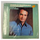 Vinyl Record: Merle Haggard Sad Song