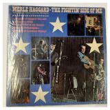 Vinyl Record: Merle Haggard Fighting Side