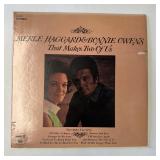 Vinyl Record: Merle Haggard and Bonnie