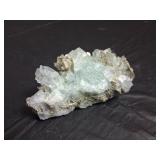 Raw Aquamarine Crystal Matrix Geode 284g