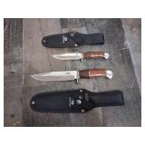Mossy Oak 2 Piece Bowie Knife Hunting Set