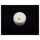Loose Round Green Emerald .2ct Weight