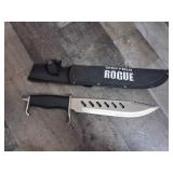 Sheffield Rogue Combo Clip Point Blade Knife