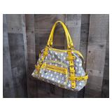 Kathy Van Zeeland Floral Handbag Purse
