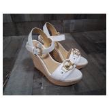 Womens Michael Kors Platform Wedge Sandal 7.5